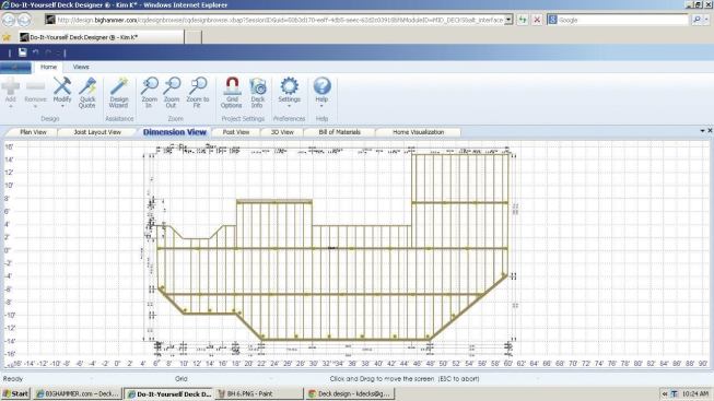 On-screen navigation is straightforward with Big Hammer’s freeware.