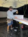 First I pre-assemble three sides of the sleeve on my workbench