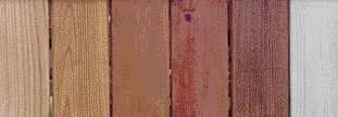 Figure 7. Sample boards help customers decide between finish options. There's no substitute for seeing the real thing.
