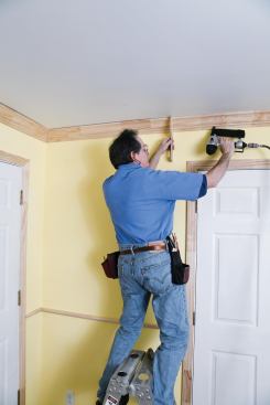 This ensures that the coped end of the next piece fits snugly, with no need for fine- tuning the joint.