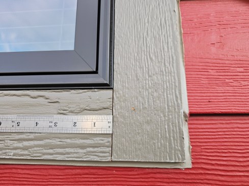 Without that space, it is impossible to install the backer rod and sealant needed to prevent water leaking around the nail fin and finding its way inside the wall.